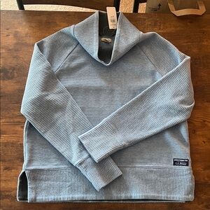 L.L. Bean Women’s Light Blue Turtleneck Sweater